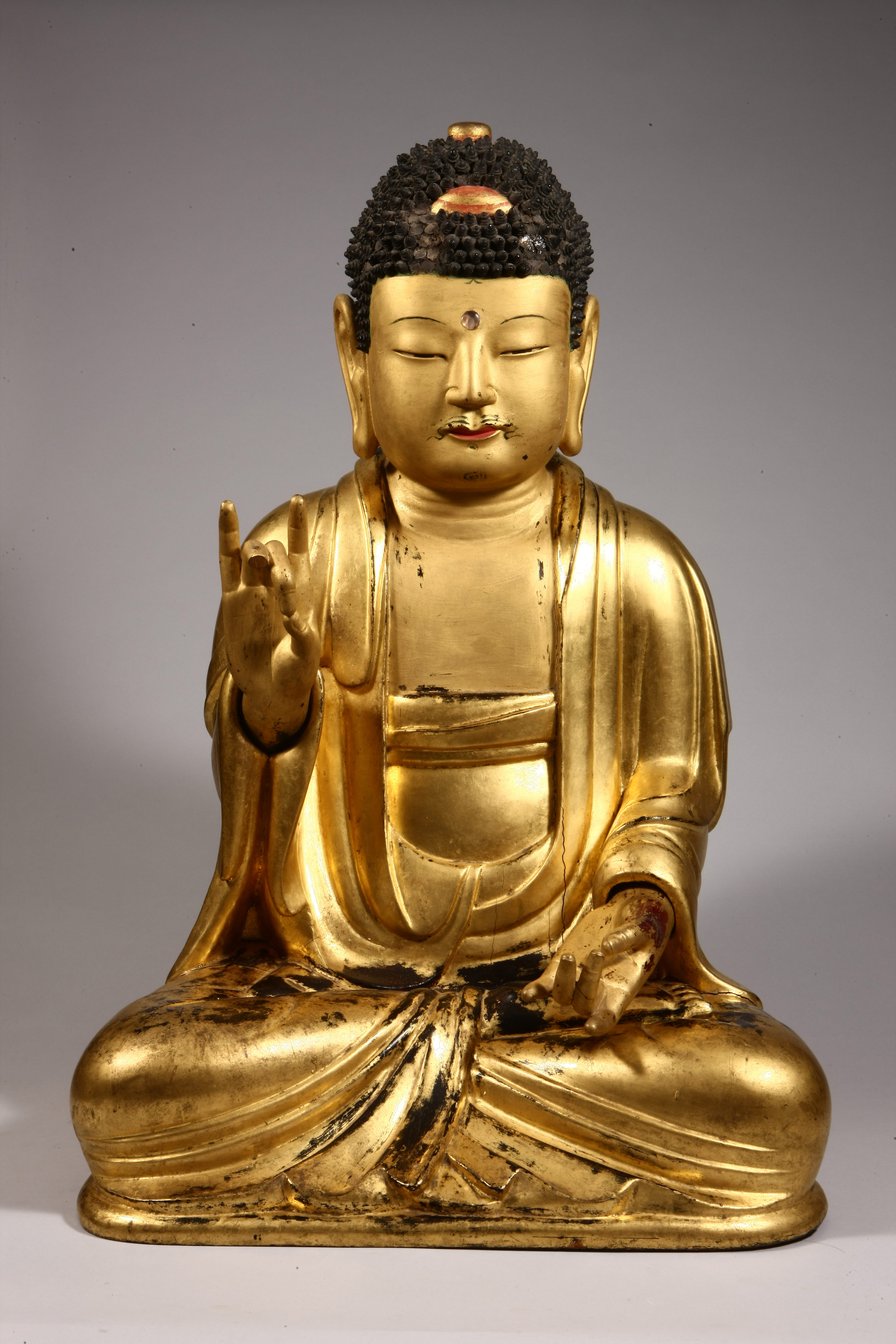 목조여래좌상(木造如來坐像)(제159호)