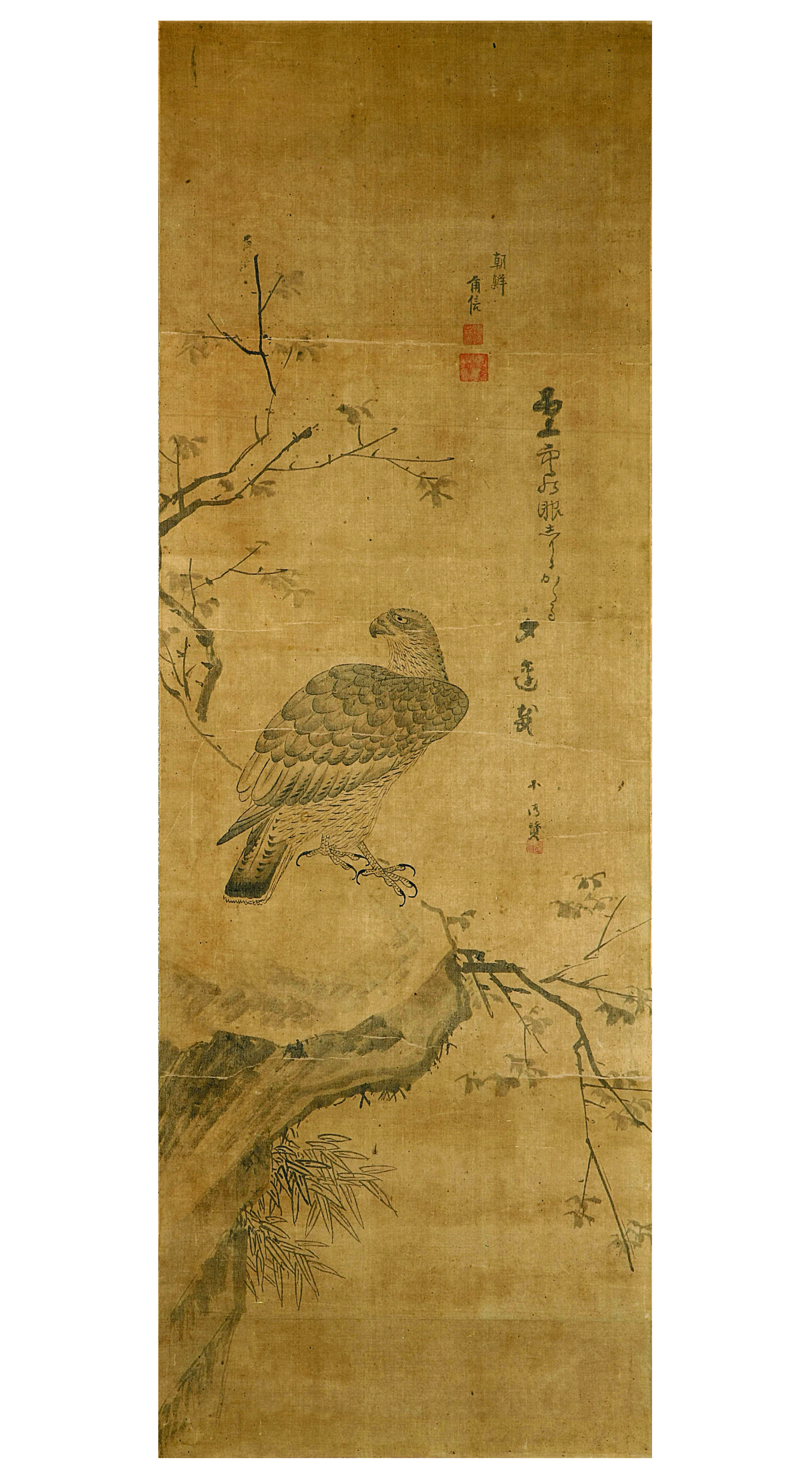 이의양 필 응도(李義陽 筆 鷹圖)