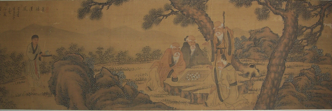 상산사호도