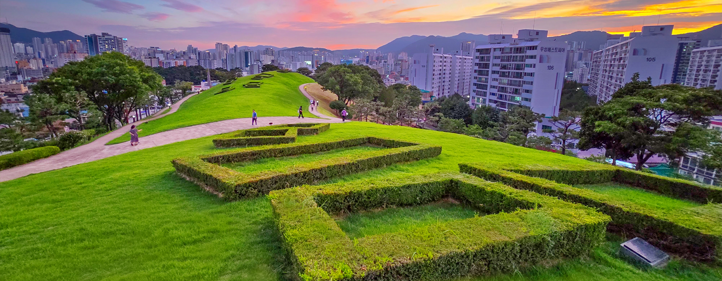 복천동고분군 사진