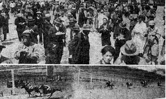 1930년대 부산 경마대회 사진